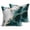 Aque, variant on Throw Pillow Covers 18x18 Inch Set of 2 Blue Abstract Marble Decorative Pillows Cushion Case Soft Square Pillowcases Gold White Modern Throw Pillows for Couch Sofa Bed Chair Home Decor