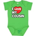 thumbnail image 3 of Inktastic I Love My Cousin Boys or Girls Baby Bodysuit, 3 of 5