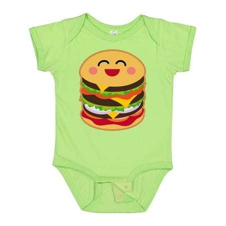 

Inktastic Hamburger Kawaii Gift Baby Boy or Baby Girl Bodysuit