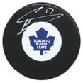 thumbnail image 1 of Mats Sundin Signed Maple Leafs Logo Hockey Puck, 1 of 1