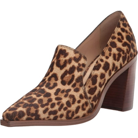 UPC 191707314085 product image for Vince Camuto Womens Wevenly Stacked Heel Pump 5 Caramel | upcitemdb.com