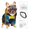 thumbnail image 4 of Uemuo Abstract Starry Sky for Winter Dog Hoodie Sweatshirts with Pockets Warm Dog Clothes for Small Dogs Chihuahua-X-Small, 4 of 8