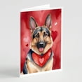 thumbnail image 6 of Doberman Pinscher My Valentine Greeting Cards Pack of 8 7 in x 5 in, 6 of 27