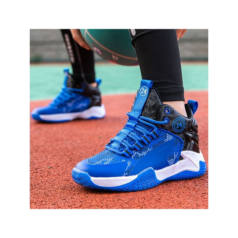 2024 NEW Youth Lightweight Basketball Shoes High Top Sneakers for Boy Comfort Trainers Little Kid Big Kid Walmart