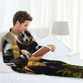 thumbnail image 6 of Fotbe Forest Panda Pattern Long Sleeve Pajama Set for Men,Sleepwear Set,2-piece Loungewear Set,Soft PJs Comfy Nightwear with Pockets-Large, 6 of 7