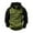 Green, variant on Men's Winter Tactical Hoodie Cargo Quarter-Zip Pullover Sweatshirt for Hiking Outdoor Khaki