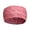 Pink, variant on Womens Winter Headbands Fuzzy Cable Knit Ear Warmer Thick Warm Crochet Head Wrap Gifts Pink