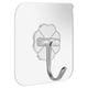 thumbnail image 3 of Potentes Ganchos De Pared Transparentes Sin Perforaciones Colgador De Baño De Cocina Que No Deja Marcas Para Puerta O Pared Methold HA042610-02, 3 of 6