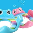 thumbnail image 3 of Patrón de rana Asiento de entrenamiento para inodoro para niños pequeños Asiento suave para orinal para bebé Anillo de entrenador para inodoro para niños (Rosa), 3 of 5
