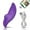 Purple, variant on TLUDA Wearable Panty Vibrator with APP Remote Control for Women, Remote Control Vibrator