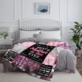 thumbnail image 4 of Wife Gifts Blanket, Wedding Anniversary Romantic Gifts for Wife, Wife Birthday Gifts from Husband, Presents for Wife, to My Wife Gifts, Mothers Day Wife Gift, Cozy Throw Blanket 60" x 50", 4 of 5