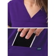 thumbnail image 4 of Adar Pro Scrubs For Women - Sweetheart V-Neck Scrub Top, 4 of 7