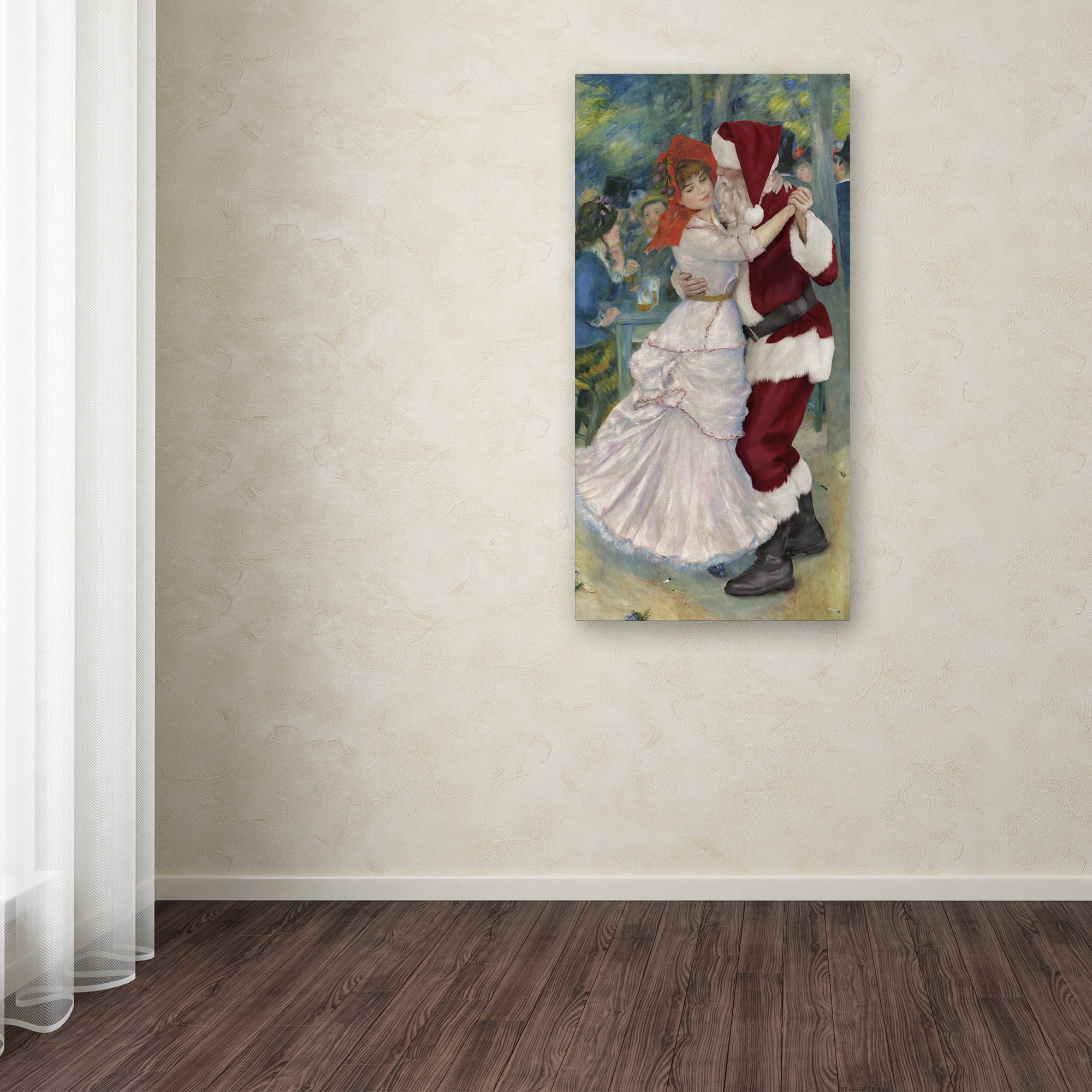 Trademark Fine Art 'Renoir-Dance At Bugival' Canvas Art by Ed Wheeler