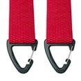 thumbnail image 5 of KAMBERFT Red Suspenders for Men, 1.5 inch Wide Adjustable Elastic Y-Back Braces with 3 Snap Loops, 5 of 5