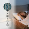 thumbnail image 4 of 14 Inch Wall Clock Battery Operated Silent Clock Decorative for Office, Kitchen, Outdoor, Living Room，Blue Planks Wooden Brown Chic, 4 of 4