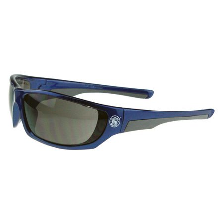 UPC 674326260815 product image for SMITH & WESSON SW101-20C S&W PERFORMANCE SHOOTING GLASSES BLUE FRAME SMOKE LENS | upcitemdb.com