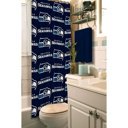 Seattle Seahawks Decorative Bath Collection - Shower Curtain