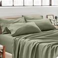 thumbnail image 3 of Bare Home Pillowcase Set - Premium 1800 Collection - Double Brushed - Ultra Soft - Standard Size, Sage, 4 Count, 3 of 8
