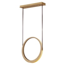 ET2 Tether 1-Light LED Pendant - Natural Aged Brass - E24081-NAB