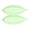 Light Green, variant on Motique Accessories Set of Two Hot Pink 5 inch Banana Clip Hair Clincher Rounded Edges Hair Comb