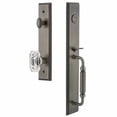 thumbnail image 2 of Grandeur Carr  D Grip Single Cylinder Handleset with Baguette Crystal Interior Knob, 2 of 5