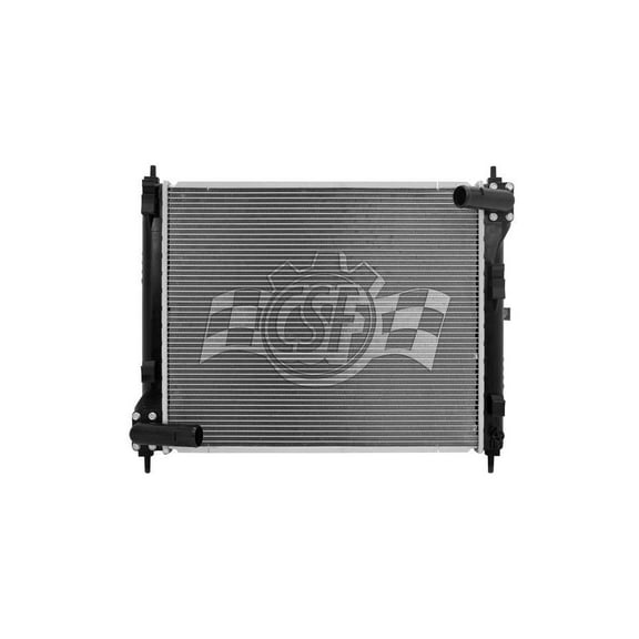 CSF 3549 1 Row Plastic Tank Aluminum Core Radiator