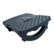 thumbnail image 5 of Reposapiés mecedor debajo del escritorio, taburete antideslizante con masajeador de rodillos, reposapiés ergonómico, soporte para pies para oficina Negro, 5 of 8