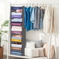 thumbnail image 6 of Weekly Clothes Organizer for Kids - 6-Shelf - Hanging Closet Daily Clothing Organization, 6 of 11