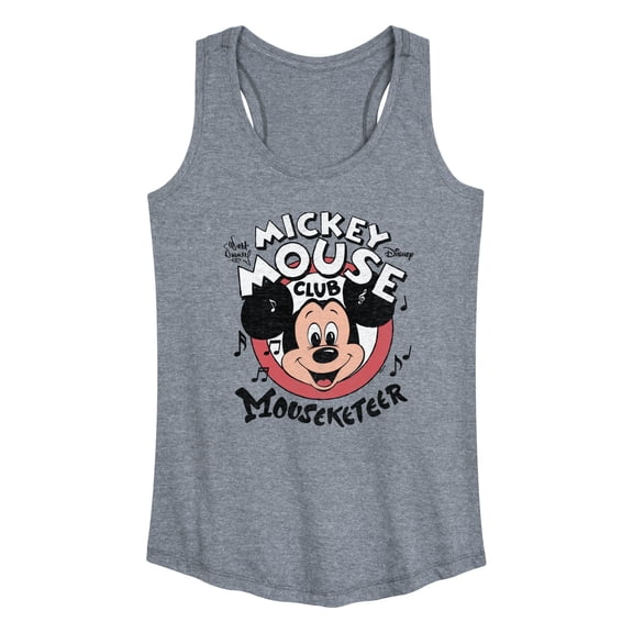 Disney - Mickey Mouse Club Member Graphic Racerback Tank