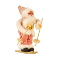 thumbnail image 5 of Santa Claus Skiing Figure, Santa Claus Doll, Novelty Christmas Ornaments, Santa Claus Sledge Figurine for Fireplace Decor Style B, 5 of 8
