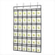 thumbnail image 1 of Organizador de bolsillo para celular, organizador para el aula, soporte para calculadora, caja de almacenamiento de joyas para colgar en la puerta - 36 bolsillos transparentes, 1 of 4