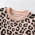 thumbnail image 2 of Toddler Baby Girls Clothes Leopard Print Tops + Leopard Pants Outfits Set Pink 9-12 Months, 2 of 6