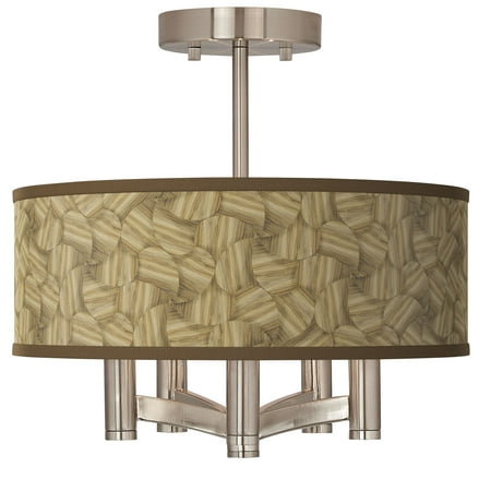 

Woodland Ava 5-Light Nickel Ceiling Light