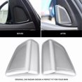 thumbnail image 5 of Car Styling Door Stereo Speaker Tweeter Covers Stickers Trim for BMW, 5 of 5