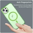 thumbnail image 4 of For iPhone 16 Plus MagSafe Frosted Translucent TPU + PC Full Coverage Phone Case, 4 of 8