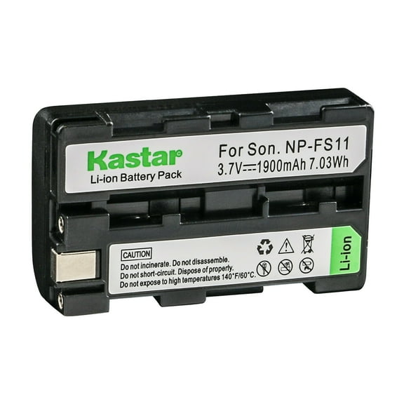Kastar 1-Pack NP-FS11 Battery Replacement for Sony CCD-CR1, CCD-CR5, DCR-PC1, DCR-PC2, DCR-PC3, DCR-PC4, DCR-PC5, DCR-TRV1VE, Cyber-shot DSC-F505, Cyber-shot DSC-F505V Camera