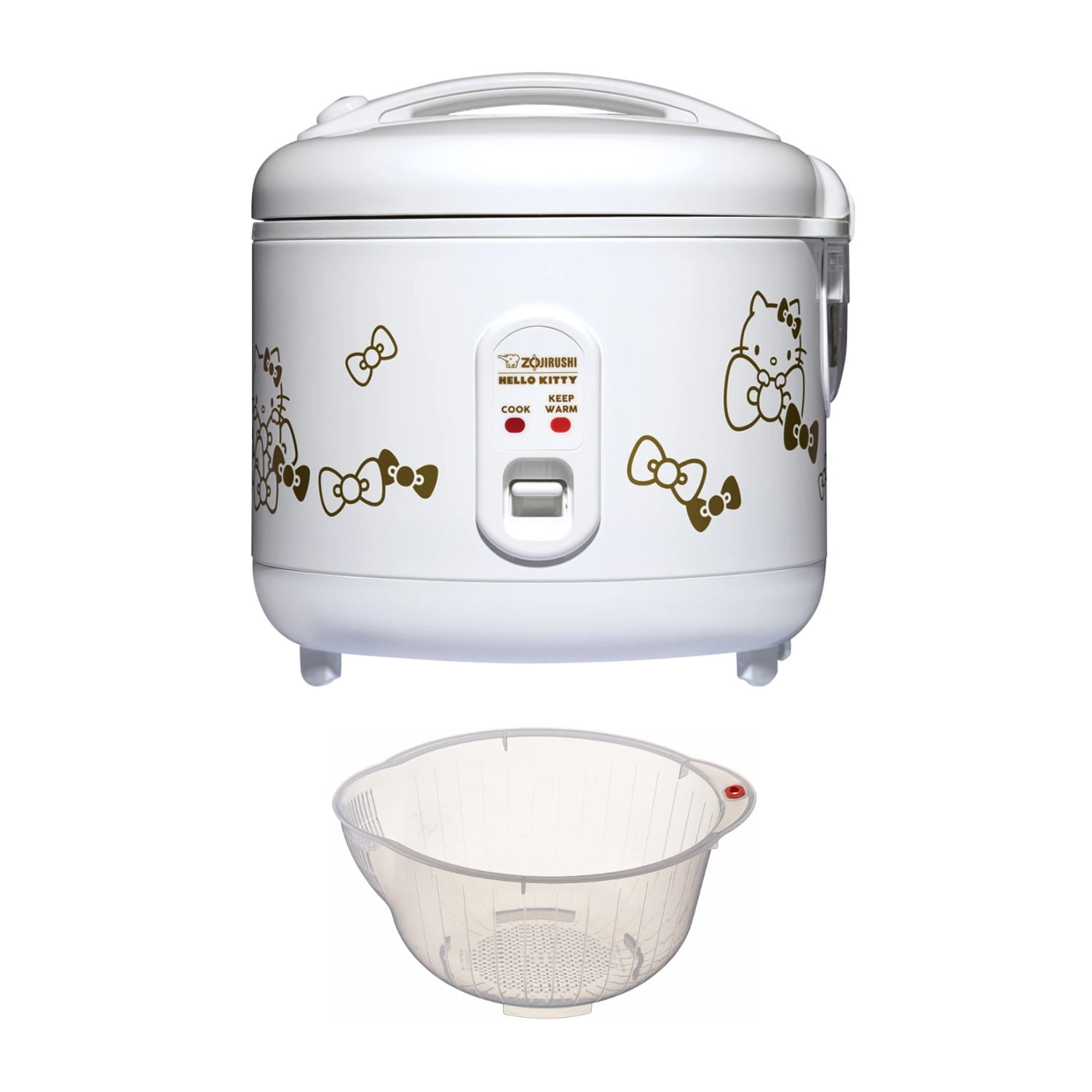 Zojirushi Hello Kitty 5.5Cup Automatic Rice Cooker (White) with
