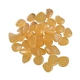 thumbnail image 2 of 50 Pcs Pierres Lumineuses Qui Brillent dans le Noir Roches Galets Galets de Jardin Orange Lumineux, 2 of 8