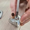thumbnail image 2 of Capas de tornillo de 100 piezas Repador Automato Autodetoppto Tornillo de tornillo Cubiertas de muebles de muebles, 2 of 5