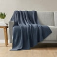 thumbnail image 2 of Gracie Mills Knit Cottage Throw Blanket GRACE-6477 Cozy Textured Design 50x60, 2 of 3