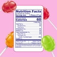 thumbnail image 4 of Colombina Bon Bon Bum Lollipops w/Bubble Gum Center - Individually Wrapped Assorted Suckers and Lollipops Pack, Lulo, Strawberry, Intense Strawberry and Tangerine Flavors, 14.4 oz bag, (24 count), 4 of 5