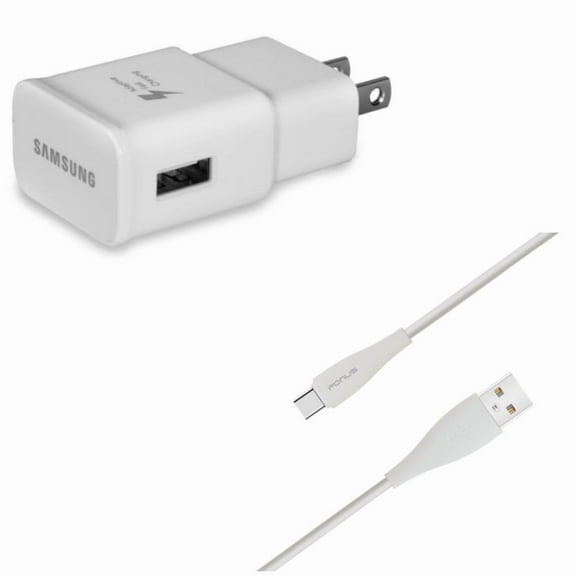 For Google Pixel 7a/7/Pro/6a - OEM Home Charger w 10ft USB Cable, Adaptive Fast USB Power, Type-C Charger Cord Power for Google Pixel 7a/7/Pro/6a Phones