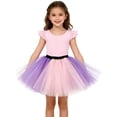 thumbnail image 3 of EnJoCho Toddler Girl Tutu Skirt Girl's Tutu Tulle Skirt Fancy Dress Up Par𝗍y Dancing Fashion Pleated Gauze Short Skirts 80s Cosplay Skirt, 3 of 6
