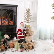 Mini Christmas Tree 2 ft Silver Artificial Pine Tree Christmas Tree Christmas Decoration Props