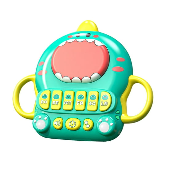 LuoshdecorDinosaur Music Piano Toy, Early Musical Learning Educational Developmental Toy for Toddlers,Holiday Birthday Gift