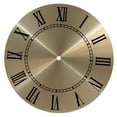 thumbnail image 3 of Aluminium Wall Clock Face for DIY Wall Clock Panel 9.5 Inch Round Clock Dial Plate with Roman Numerals for Crafts Golden, 3 of 10