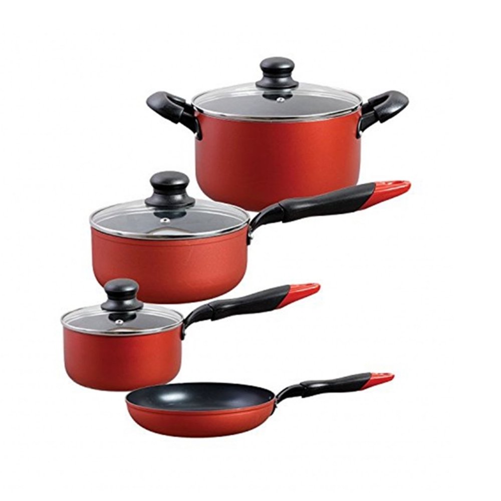 Sunbeam Andreo 7pc Non Stick Aluminum Cookware Set