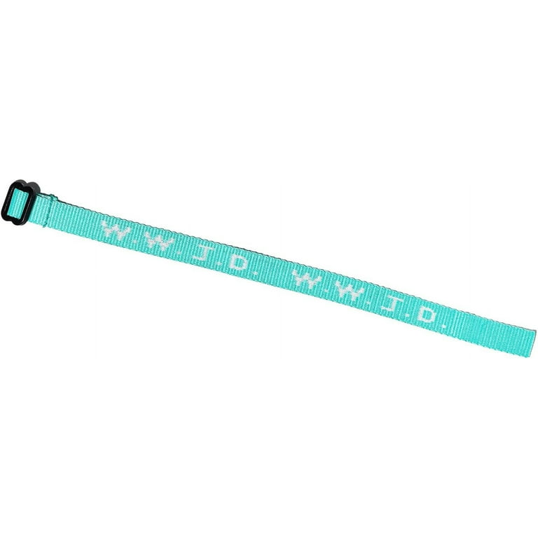 SHAMZBEST 12 WWJD Bracelets - What Would Jesus Do Woven Wristbands Per