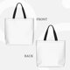 thumbnail image 2 of Balery White Bolsa de Mano para Mujeres con Cremallera, Bolsa de Gimnasio con Compartimentos, Bolsa para Laptop, Bolsa para Trabajo, 2 of 7