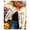 2, variant on Women Fashion Printed Short Cropped Jean Jacket, Regular Fit Button‑Front Denim Outerwear, Casual Layering Coat for Spring and Fall
